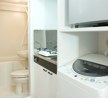 小型冷蔵庫、洗濯機、浴室換気乾燥暖房機